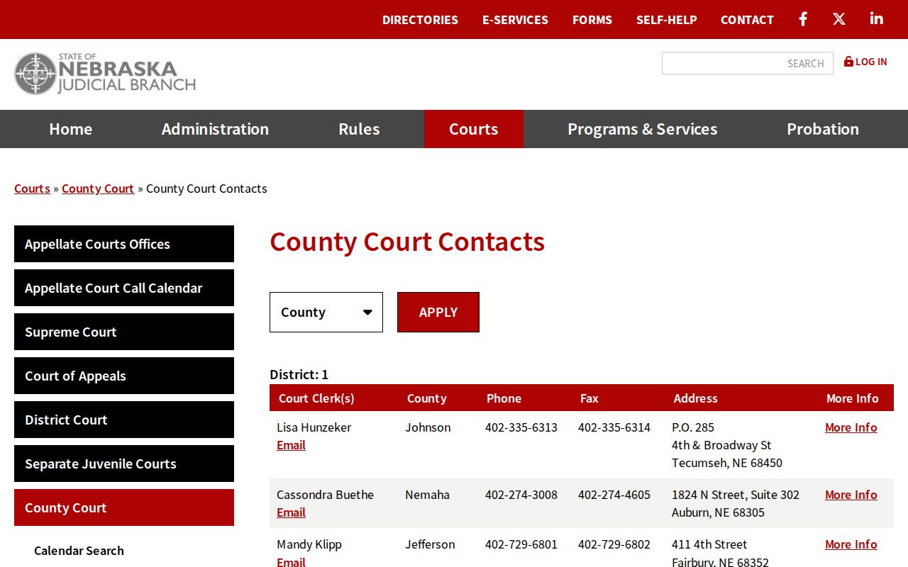 Greeley Center warrant search statewide County Court listing