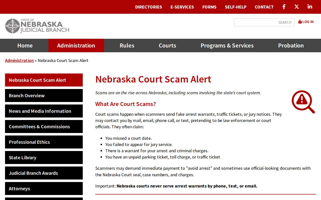 Greeley County most wanted warrant scam warning